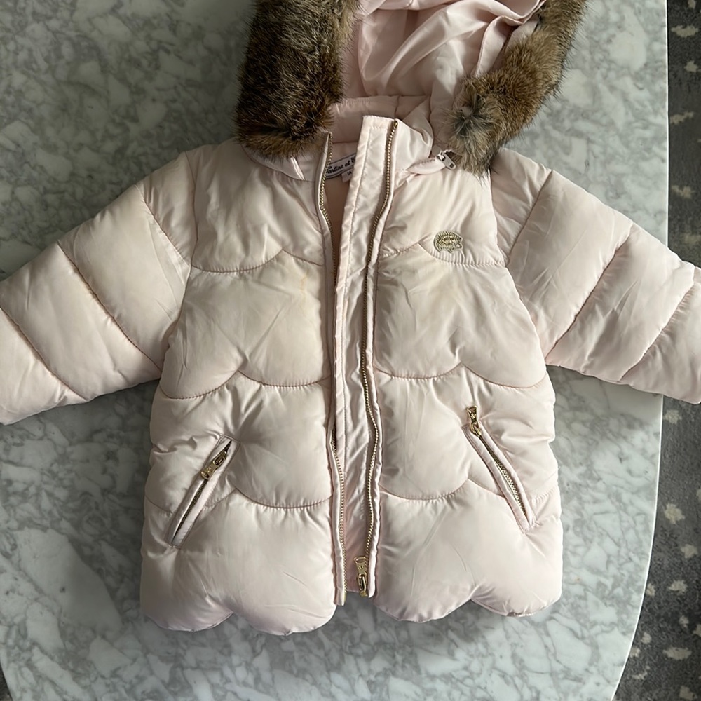 Tartine puffer jacket light pink